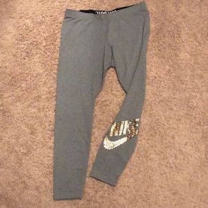 Gray Nike leggings